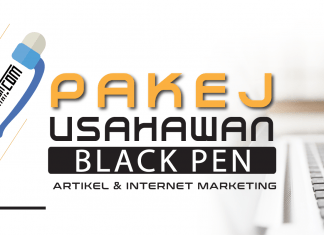 Pakej Artikel Black Pen Menjimatkan dan Menguntungkan Usahawan