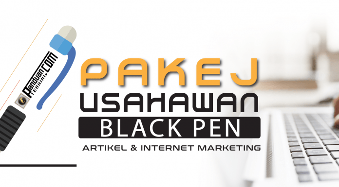 Pakej Artikel Black Pen Menjimatkan dan Menguntungkan Usahawan