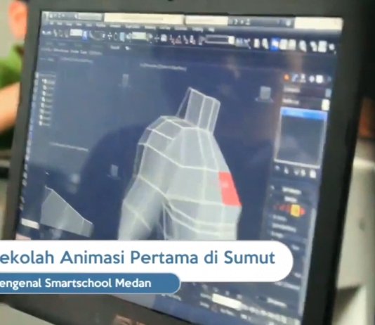 Pelajar Sekolah SMARTSchool Medan Indonesia Mahir 3D Animasi Diakui Industri 3D Antarabangsa