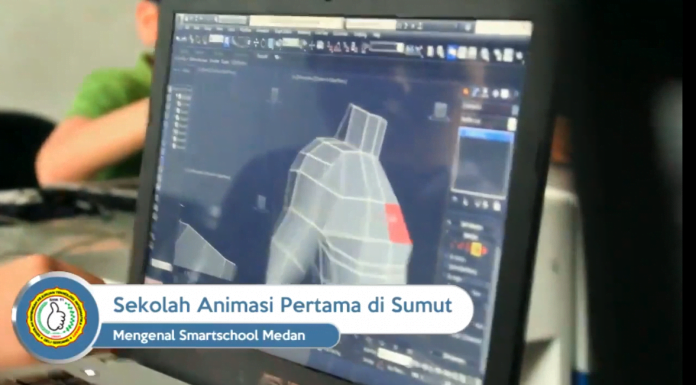 Pelajar Sekolah SMARTSchool Medan Indonesia Mahir 3D Animasi Diakui Industri 3D Antarabangsa