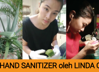 Linda Onn Kongsi Cara Membuat Hand Sanitizer Sendiri