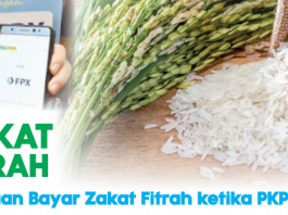 Panduan Bayar Zakat Fitrah Ketika PKP Bagi Setiap Negeri
