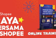 Kelas Online Shopee Murah & Lengkap Percuma 2 Ebook
