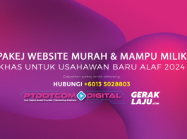Pakej Website Murah Mampu Milik