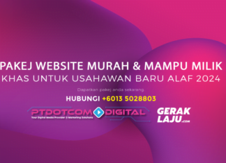 Pakej Website Murah Mampu Milik