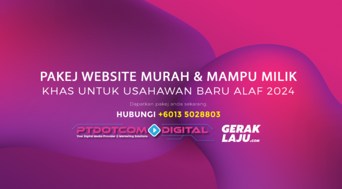 Pakej Website Murah Mampu Milik