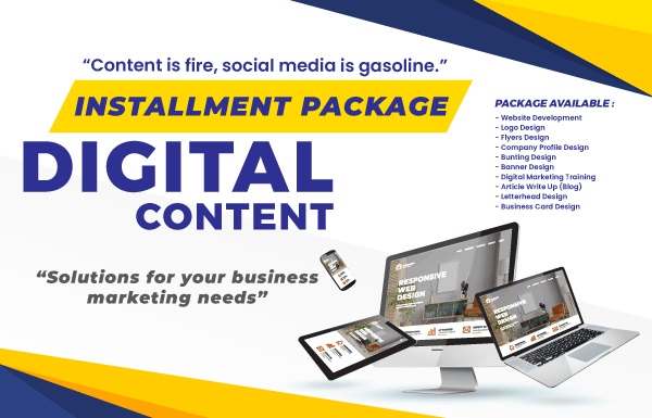 Servis Konten Digital Bayaran Bulanan