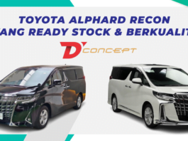 Toyota Alphard Recon Yang Ready Stock dan Berkualiti