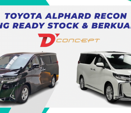 Toyota Alphard Recon Yang Ready Stock dan Berkualiti