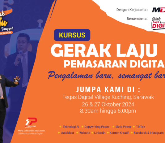 Mempercepatkan Kejayaan Usahawan dengan Program Gerak Laju Pemasaran Digital